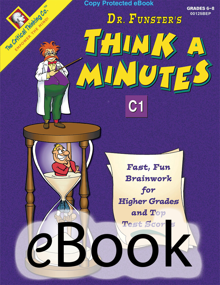 Dr. Funster's Think-A-Minutes C1 - eBook