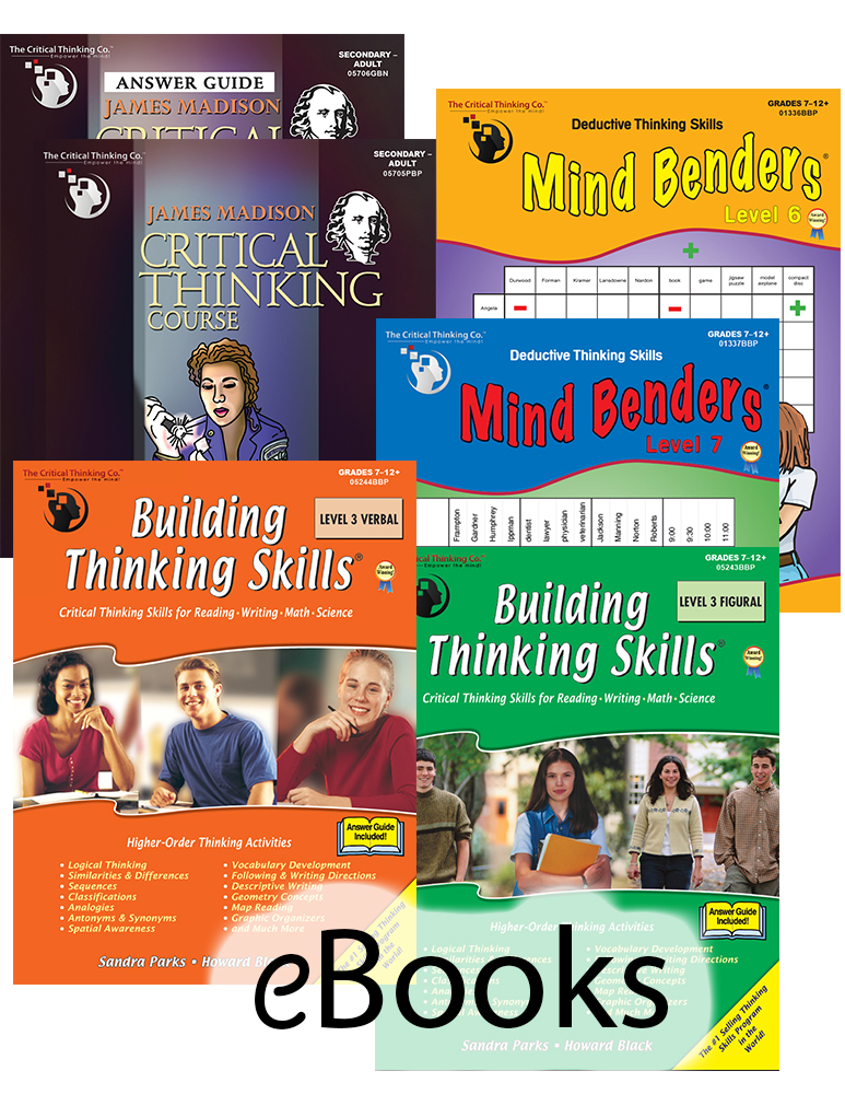 Grade 8 Critical Thinking eBook Bundle
