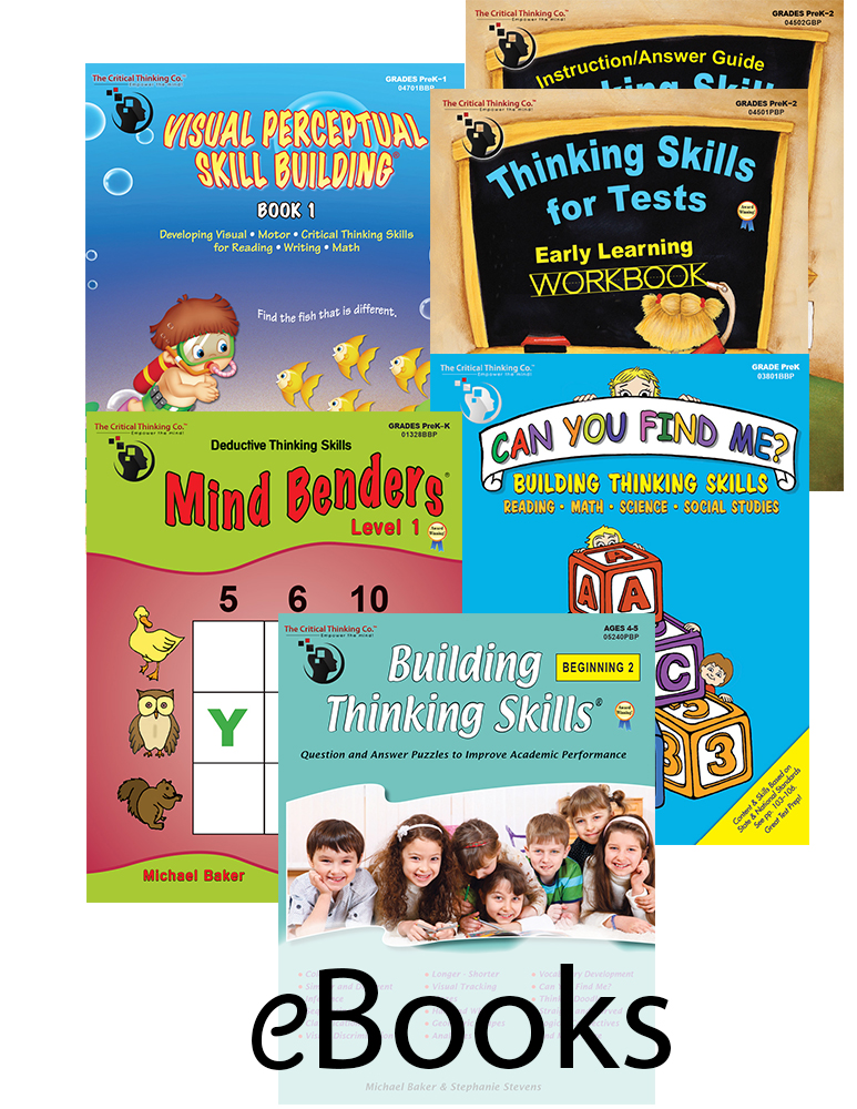 PreK Critical Thinking eBook Bundle