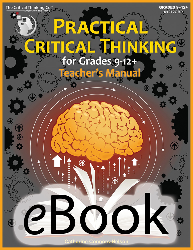 Practical Critical Thinking: Teacher's Manual - eBook