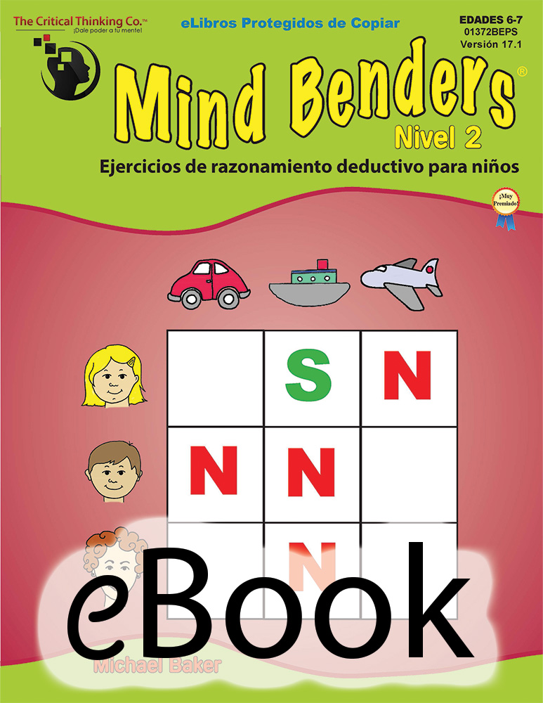 Dobladoras de la Mente Nivel 2 - Libro Digital / Mind Benders® Level 2 - eBook