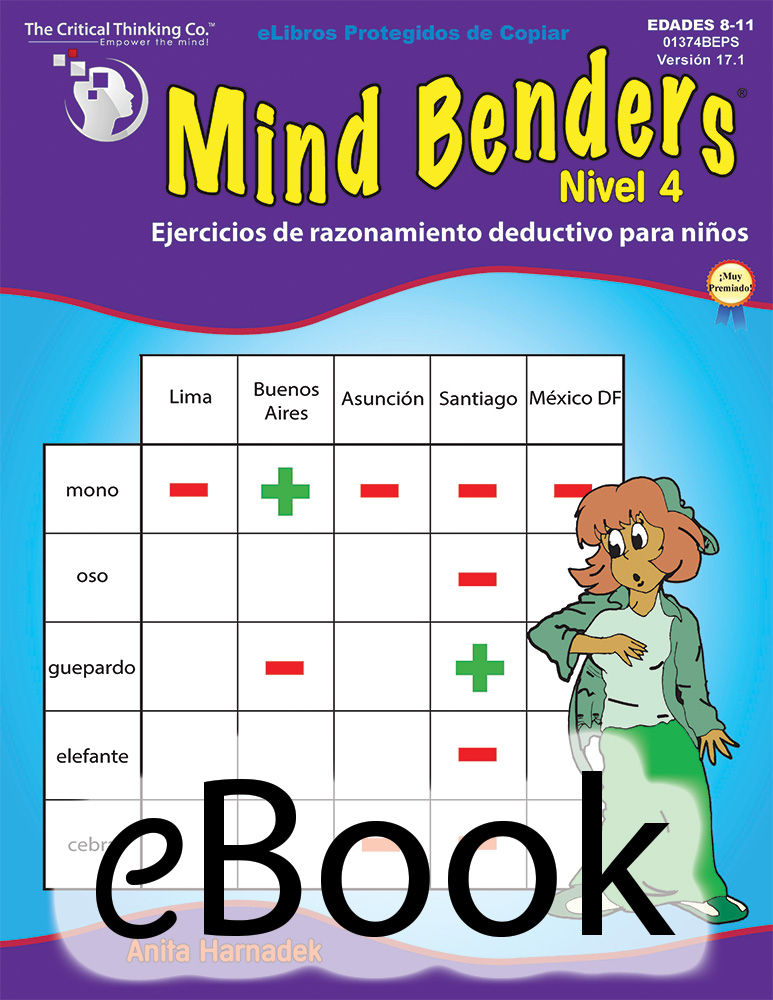 Dobladoras de la Mente Nivel 4 - Libro Digital / Mind Benders® Level 4 - eBook