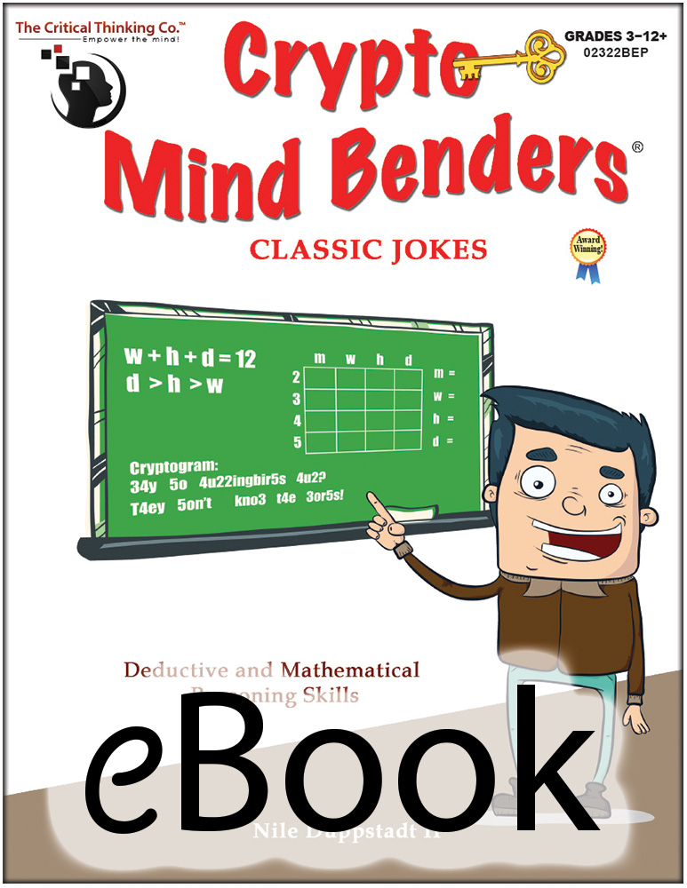 Crypto Mind Benders®: Classic Jokes - eBook