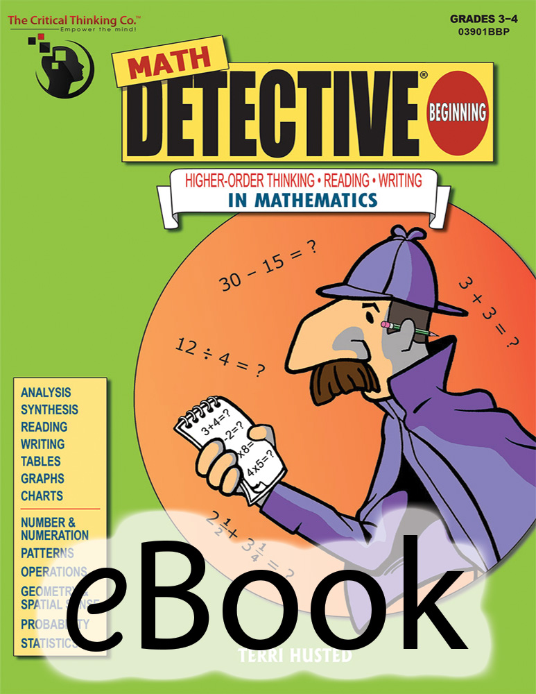 Math Detective® Beginning - eBook