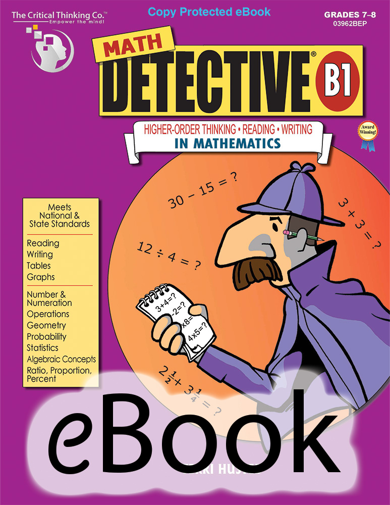Math Detective® B1 - eBook