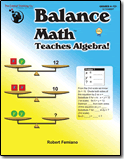 Balance Math™ Teaches Algebra!