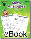 Math Analogies Level 2 - eBook