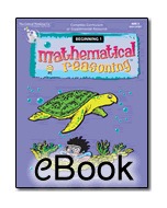 Mathematical Reasoning™ Beginning 1 - eBook