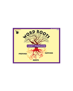 Word Roots Level 1 Flashcards™ Software