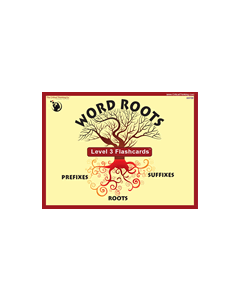 Word Roots Level 3 Flashcards™ Software