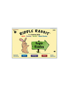 Riddle Rabbit™ PreK Software