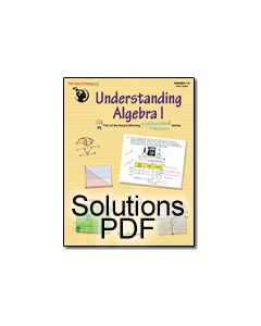 Understanding Algebra 1: Detailed Solutions PDF