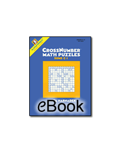 CrossNumber™ Math Puzzles: Sums C1 - eBook