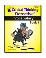 Critical Thinking Detective™ – Vocabulary Book 1
