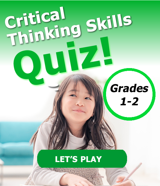 Grades 1-2 Critical Thinking Quiz